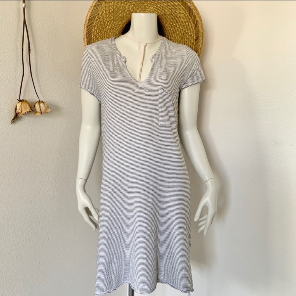 Bella Dahl Striped T-Shirt Dress